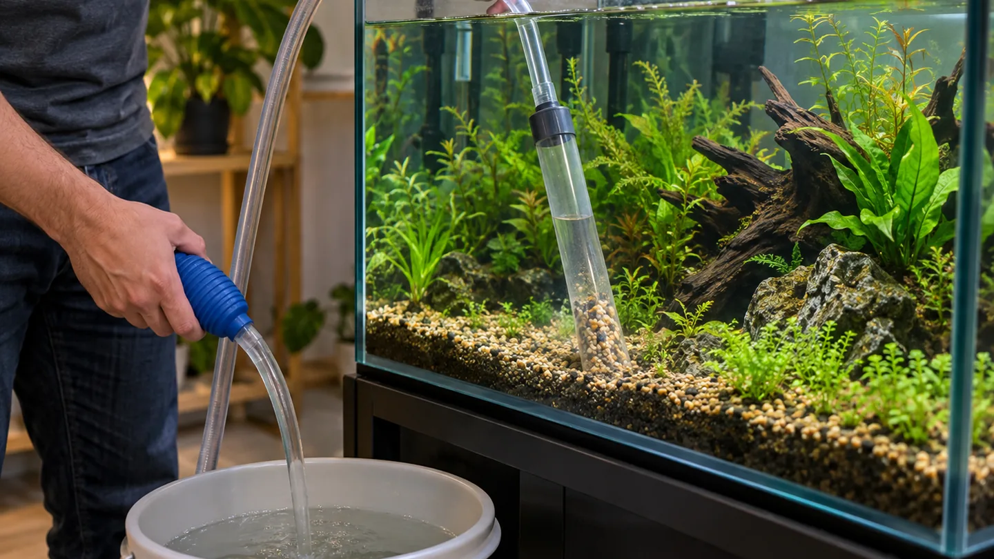 Aquarium Maintenance and Water Change