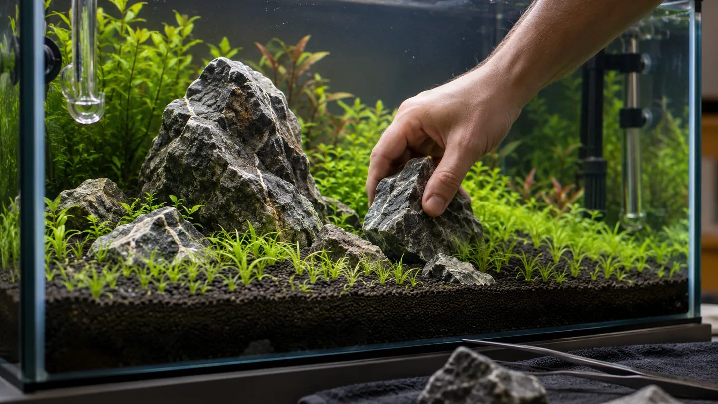 Hands-On Iwagumi Aquascape